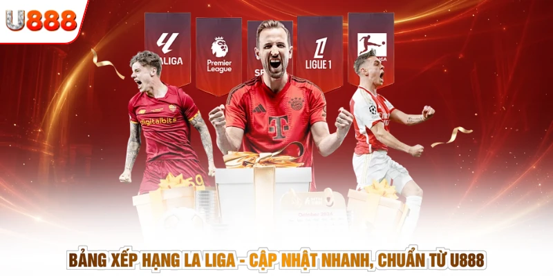 Bảng Xếp Hạng La Liga - Cập Nhật Nhanh, Chuẩn Từ U888