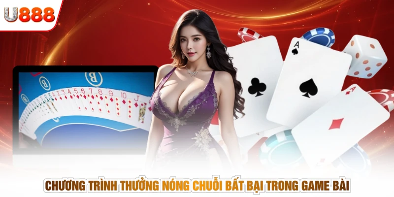 Chương trình thưởng nóng chuỗi bất bại trong game bài