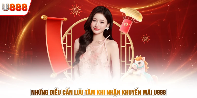Những điều cần lưu tâm khi nhận khuyến mãi U888
