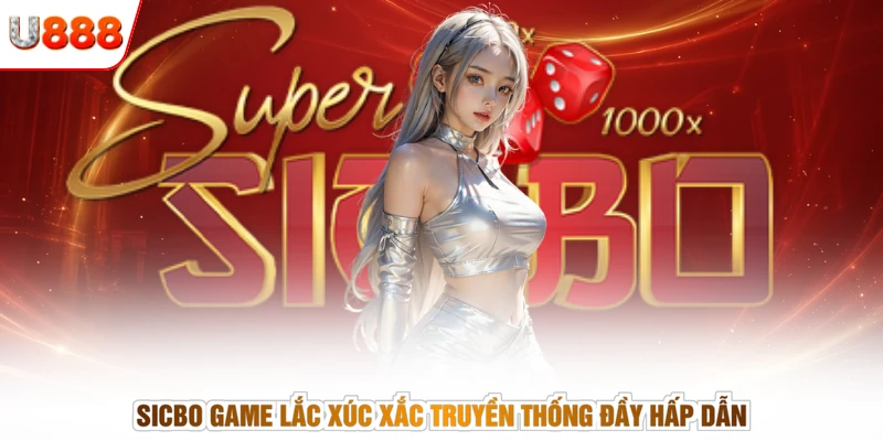 Sicbo game lắc xúc xắc truyền thống đầy hấp dẫn