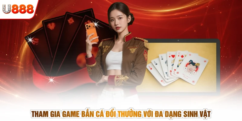 Tham gia game bắn cá đổi thưởng với đa dạng sinh vật