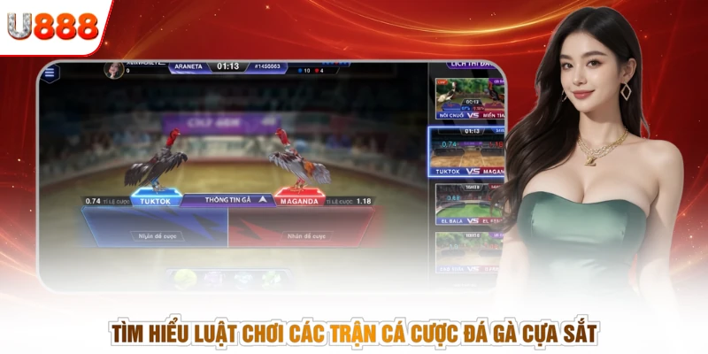 Tìm hiểu luật chơi các trận cá cược đá gà cựa sắt